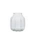 Vaas Groove glas Ø14xH16cm transparant