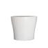 Pot Riva keramiek Ø15xH13cm wit