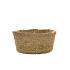 Schaal Zerna zeegras Ø19xH9cm naturel