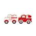 Love Truck hout 22x10x14,3cm 2ass