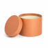 Hoedendoos karton Ø14xH10cm mocha mousse