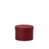Hoedendoos karton Ø14xH10cm fabric rood