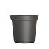 Plastic pot Basic Ø21xH17,5cm zink ES19