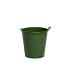 Zink emmer Breeze Ø13xH13cm ES12 groen