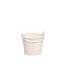 Zink emmer Breeze Ø10,3xH8,5cm ES9 creme