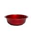 Zink schaal Tinn Ø28xH9cm rood metal