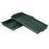 Singlebrick tray (1)  26x12cm groen