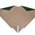 Hzn 40x40cm Blossomfold d.grn kraft 70gr