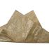 Deco sizo vel 40x40cm goud metallic