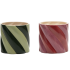 Pot Swirl keramiek ES12 2 ass