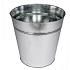 Pot zink Paris Ø31xH50cm naturel