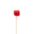 Bijsteker Giftbox pluche 5cm 50cm rood