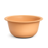 Zink schaal Tinn Ø19,5xH7,7cm oranje