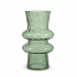 Vaas Twirl glas Ø11,5xH20cm sage groen