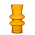Vaas Twirl glas Ø11,5xH20cm amber