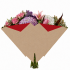 Hzn 40x40cm Blossomfold rood kraft 70gr.