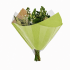 Elegant 40x40cm OPP40/Kraft 80gr L.Groen