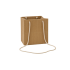 Boekettas Pure 16x16x16cm bruin